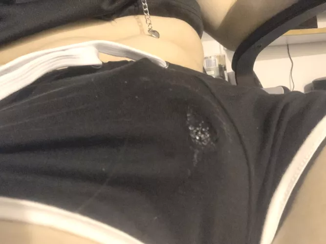 So horny i leaked through my panties and shorts all because of locktober by hau0413