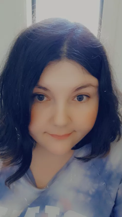 Just woke up selfie. by iheartpanda