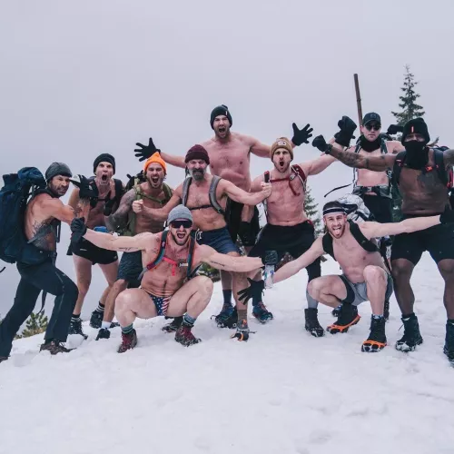 Might be underdressed for the cold by Primal_Mantis