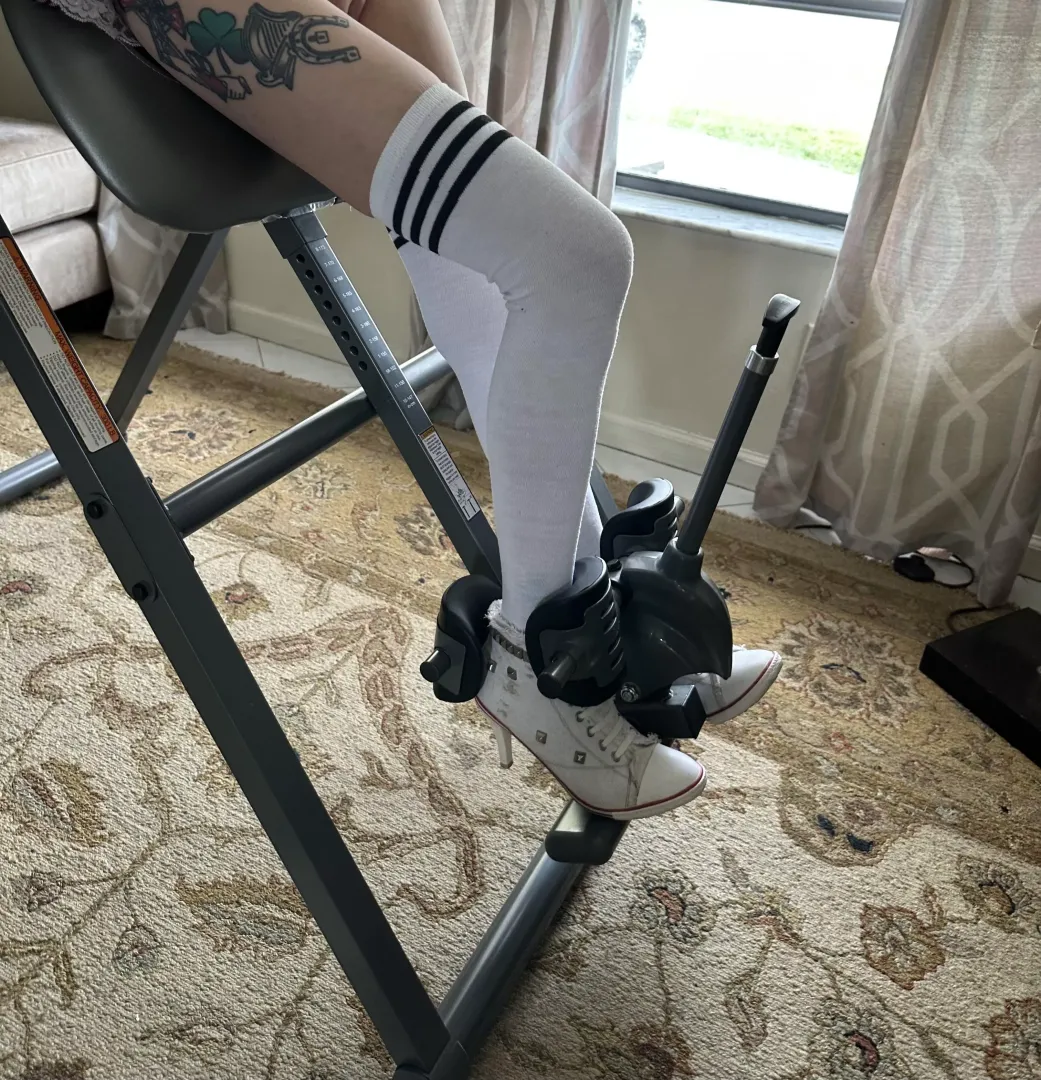 My work out heels. Lol posted by IndependentStress388