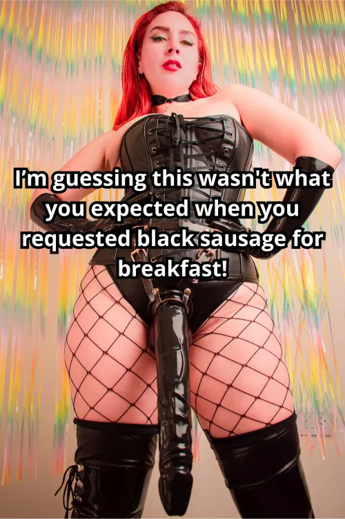 Now you better start sucking! by MaiaRedhood