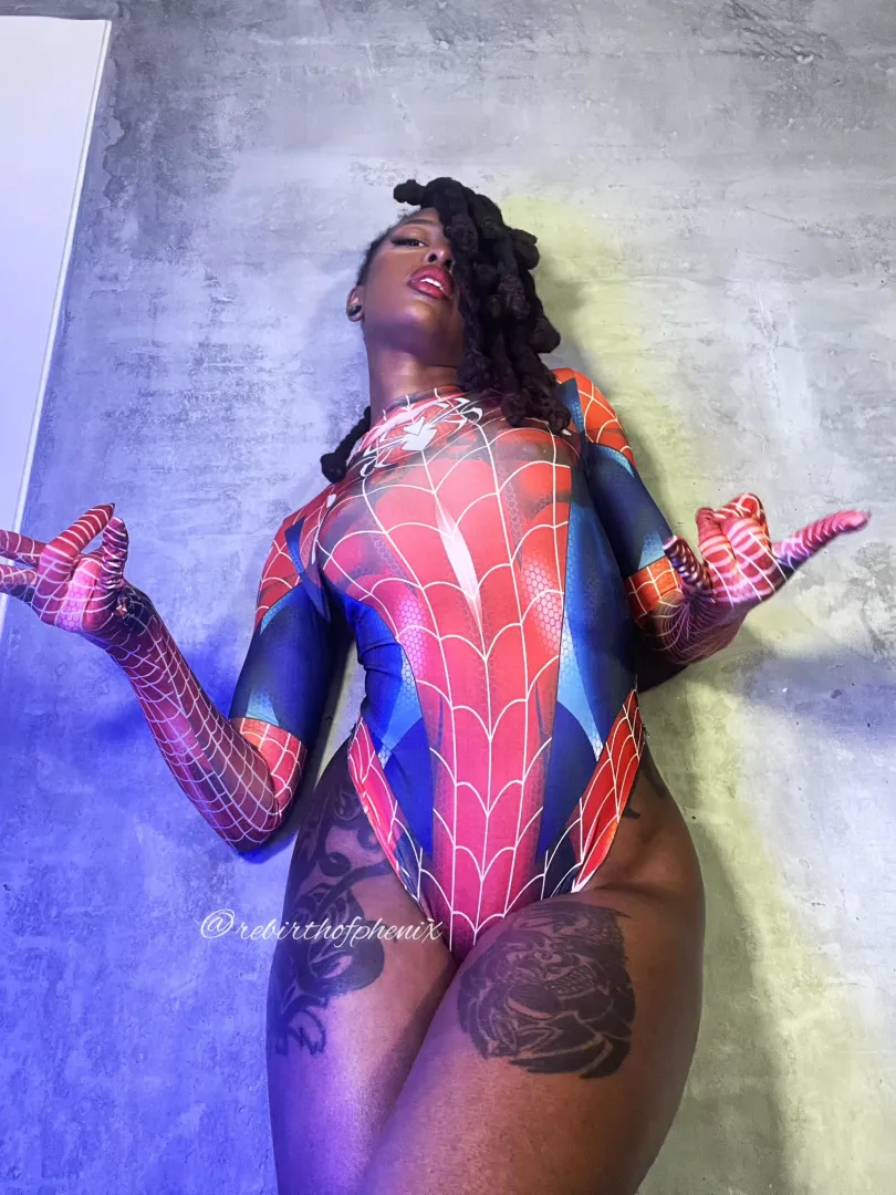 shoot ur web at me 💦 posted by RebirthofPhenix