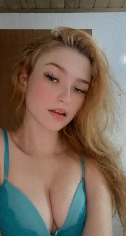 What's the first word that comes to mind when you see my tits? by NationalDares