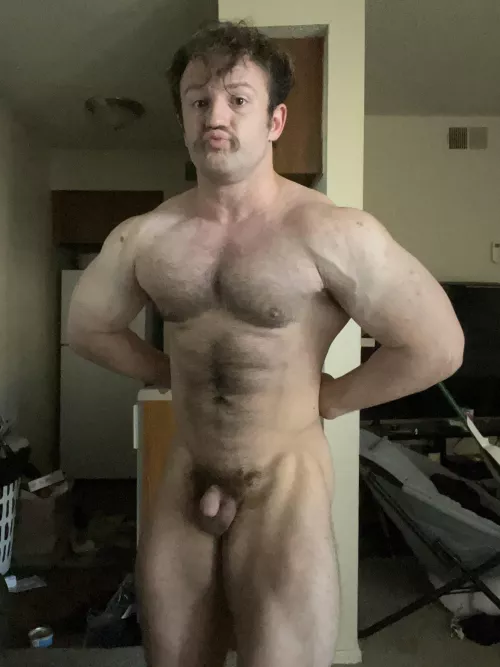 Who likes the hairy muscles by Musclestud101