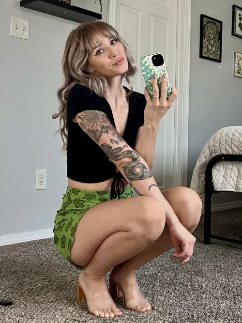 You won’t find any panties under this skirt (f) by Brooke__bby