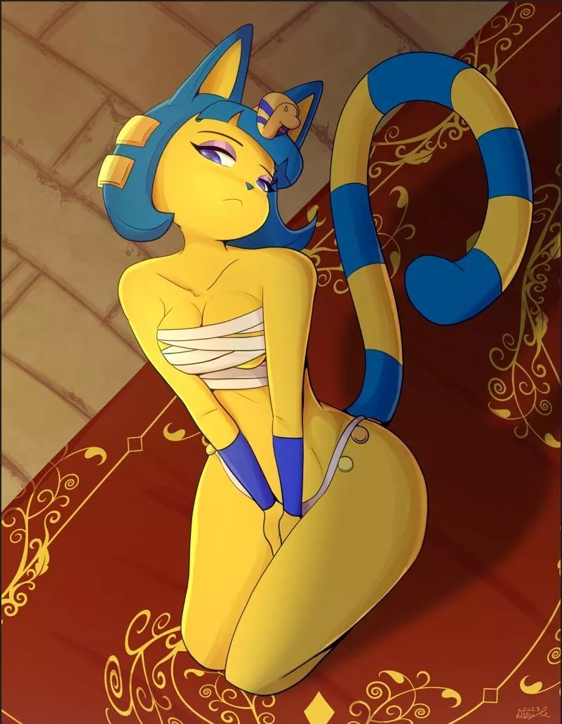 Ankha (Art by me!) posted by shade105