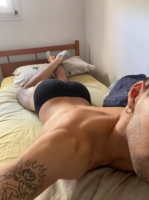 Baby face with a hairy ass by ViciousDem