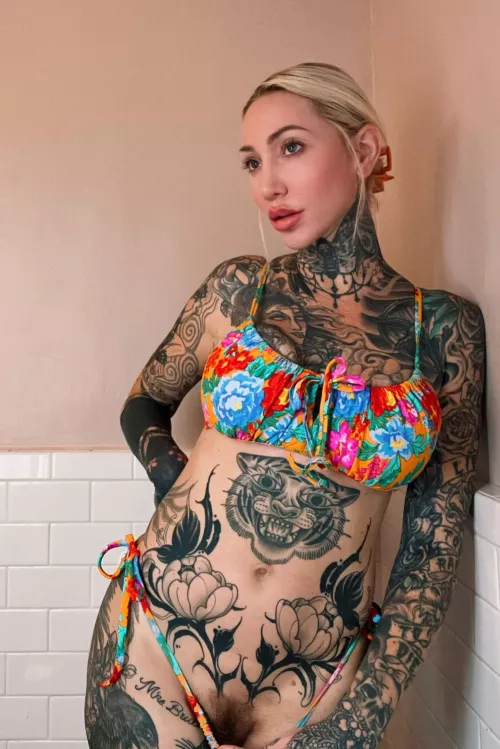 bikini season is almost over:( lets celebrate while we still can (OC) by BlackDiamondGirll