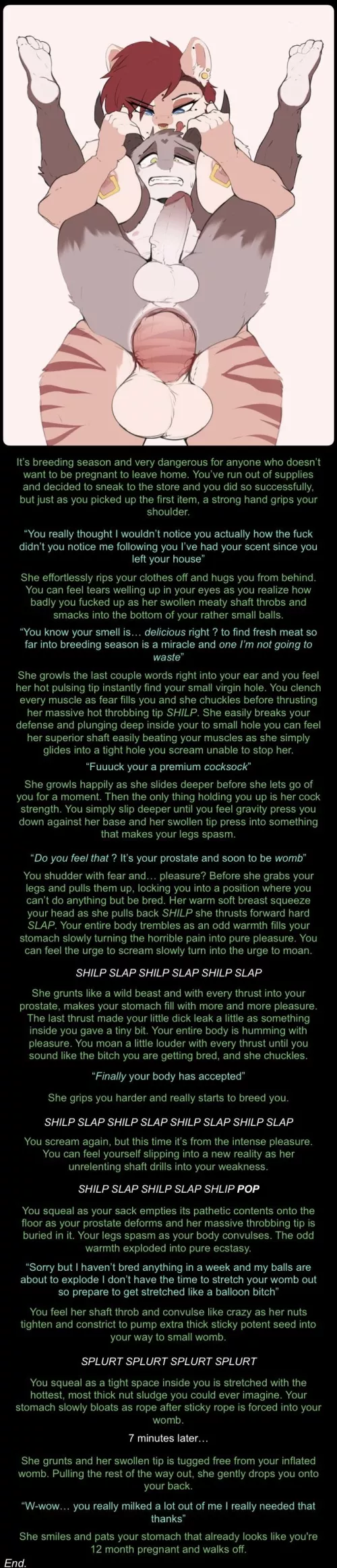 Cat Breeding [rough] [noncon] [impreg] :3 by The_EternalVoid