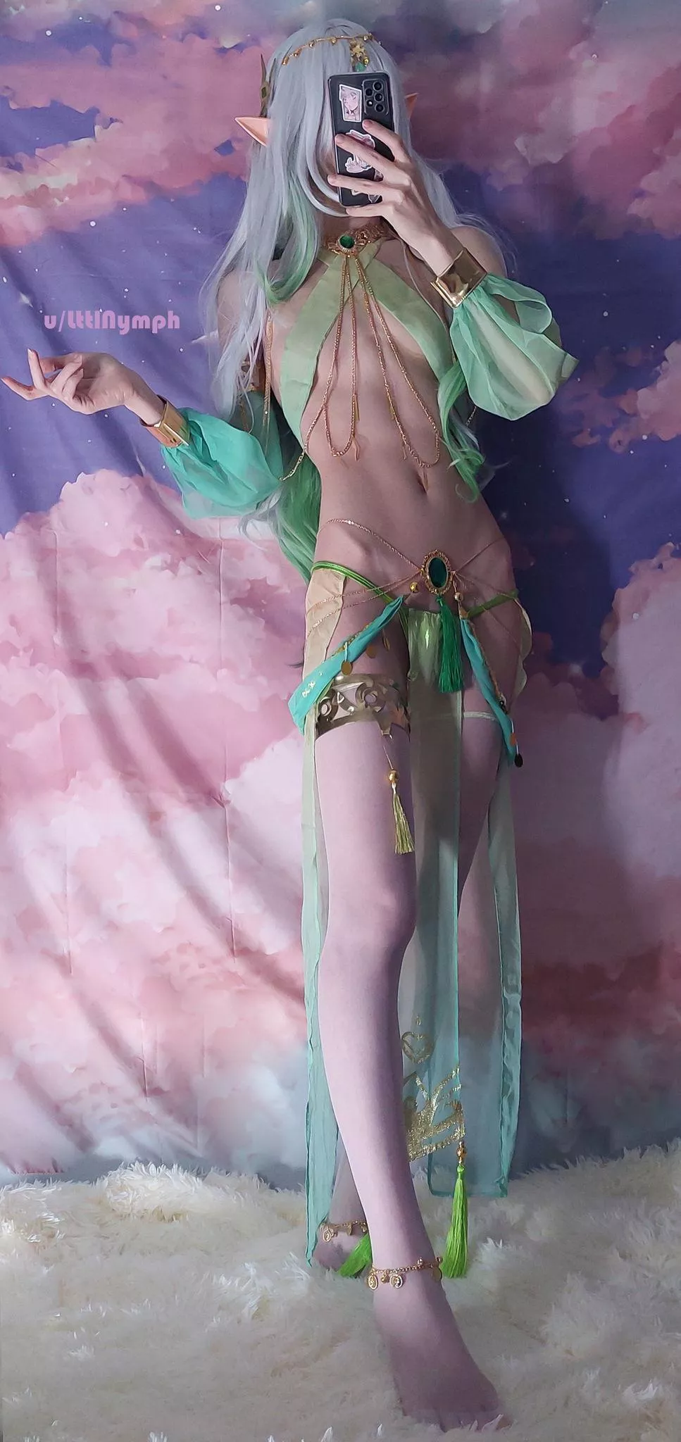 [Genshin Impact] Greater Lord Rukkhadevata (LttlNymph) posted by LttlNymph