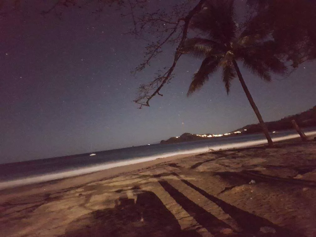 Hearing the waves, watching the stars, talking with my hubby, cool air in a hot night. Pure magic🌊 posted by ElytheWifey