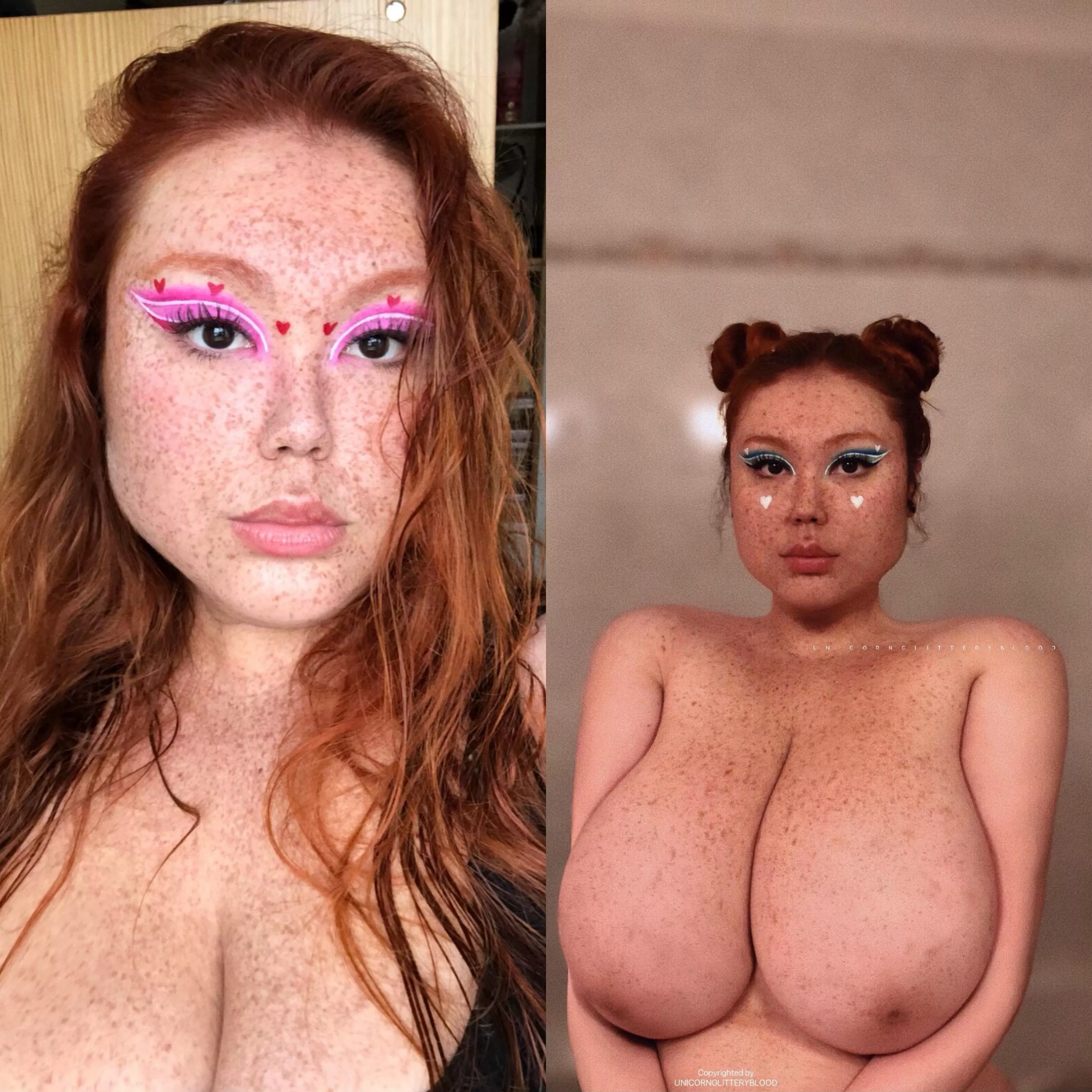 [OC] someone said my boobs were too saggy..were they right? posted by Unicornglitteryblood