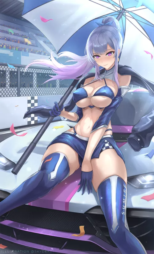 Race Queen Sumire by CheetahSperm18