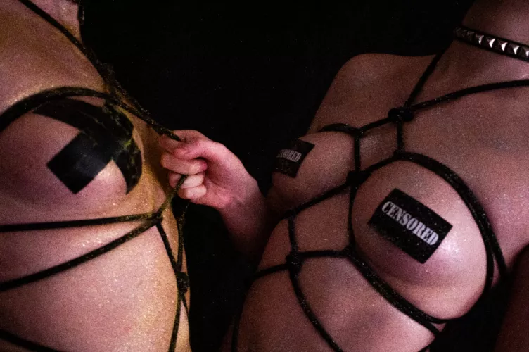 Shibari is always fun with friends by SharprocoxTTV