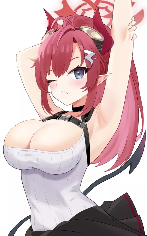 Shimokura Megu (rimesyamazuka88) [Blue Archive] by TheRoySez