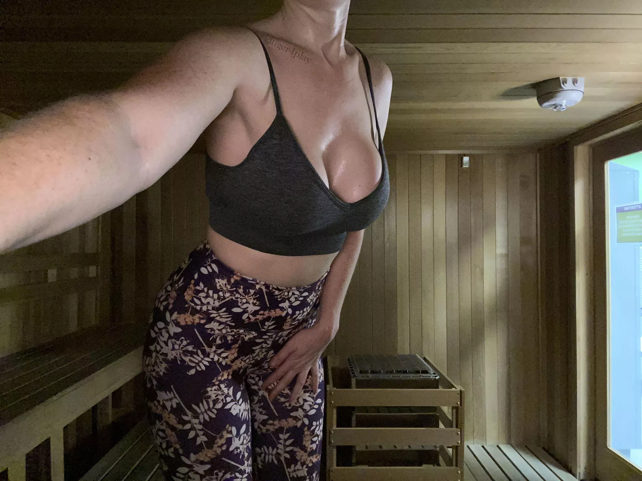 This may be too much for the sauna posted by _Ginger4Play_