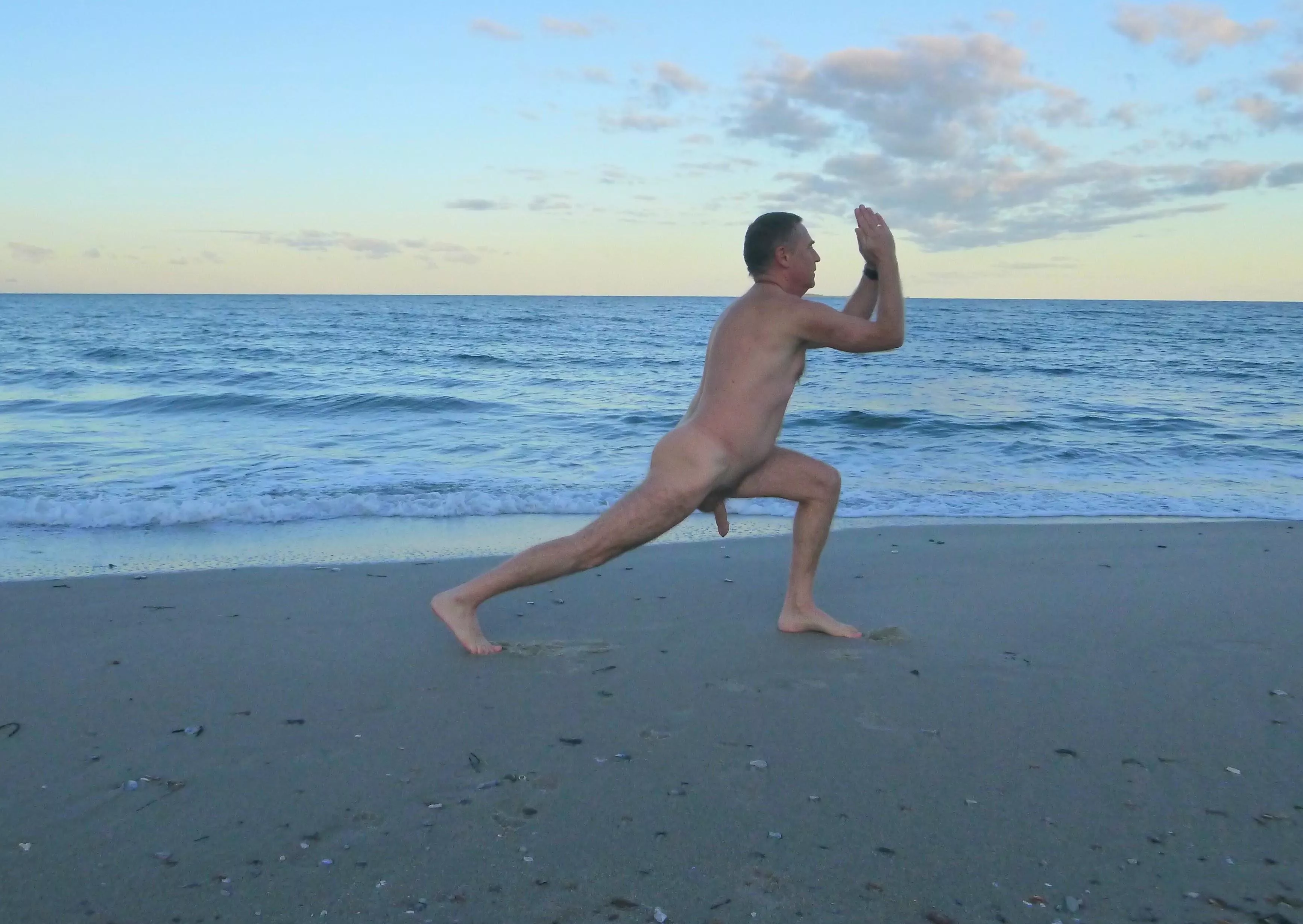 Warrior on the beach posted by ImaginaryMolasses894