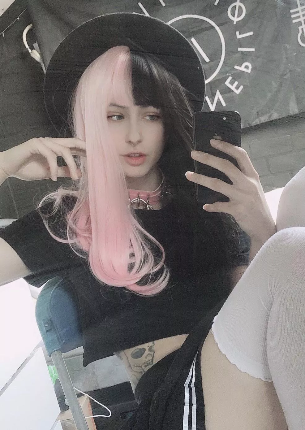 Went for the egirl look posted by CrispProjection