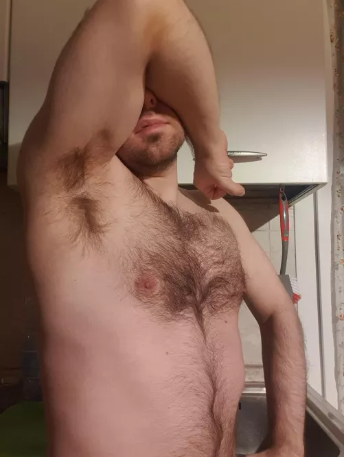 3 days no shower, imagine the smell of it by Naughty_Alex1