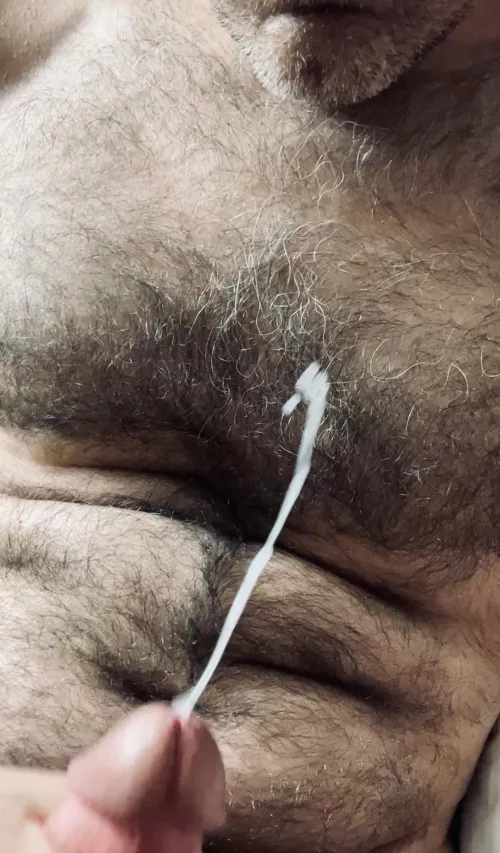 Blasting a load into my chest hair... by jerseyjaxoff