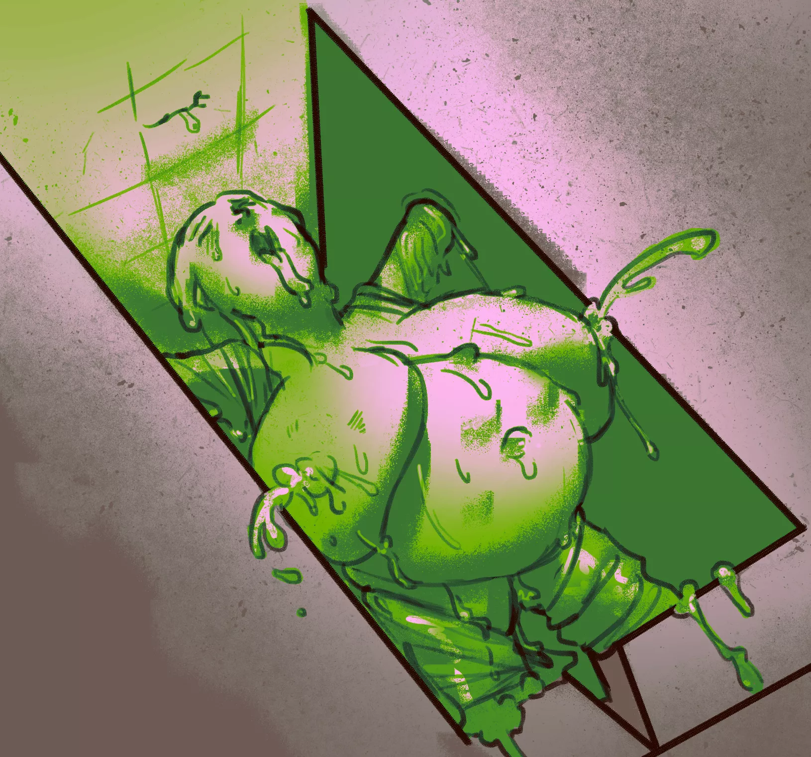 Drop by drop (Slime broodmother TF Story) by paradiseplum posted by paradiseplumsyrup