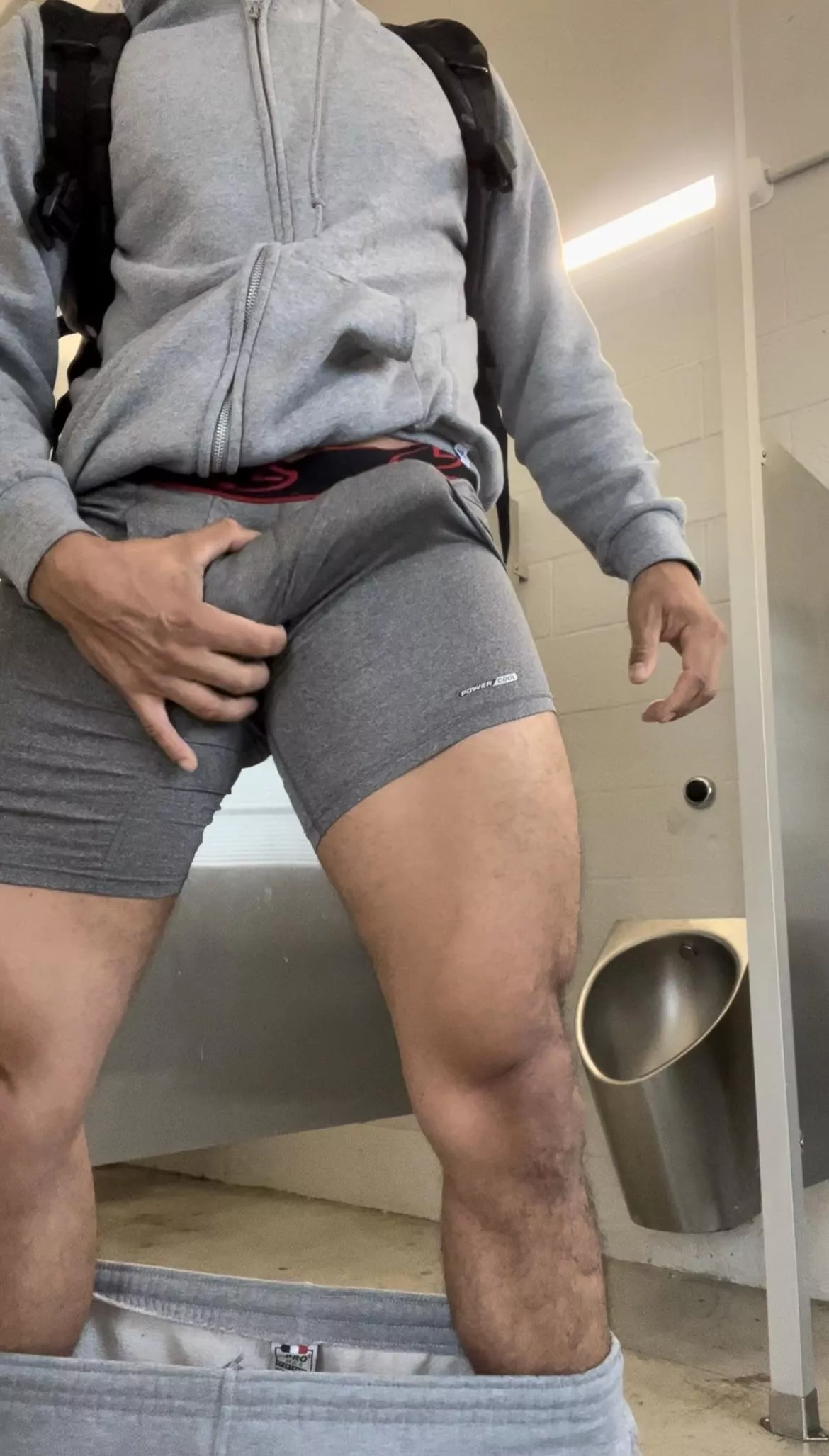 First time taking bulge pics in public. posted by AdonisFit69