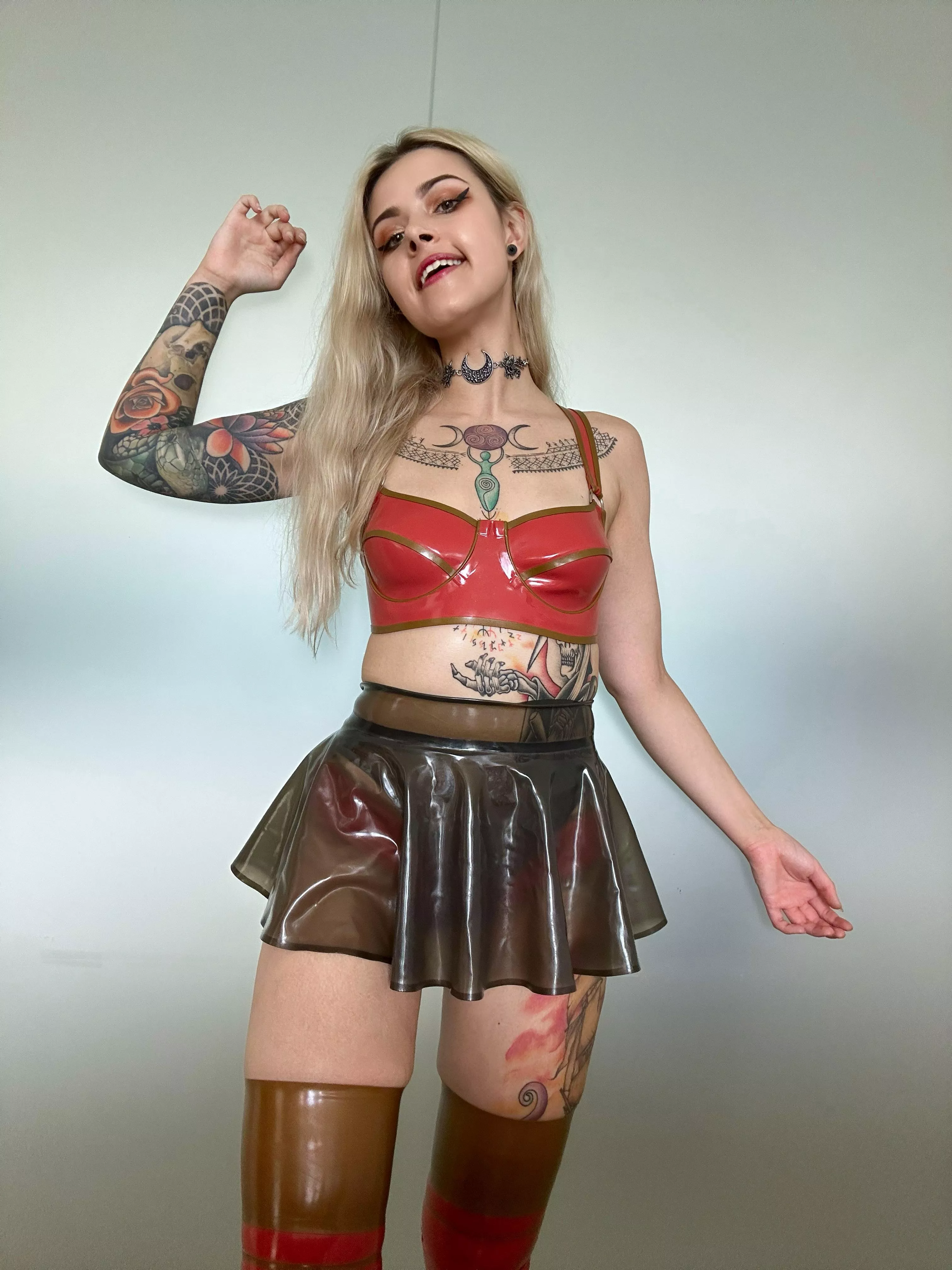 If Barrie covered herself in tattoos and wore a bunch of latex posted by MistressMercyxoxalt