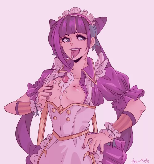 Jinx ~ soft cream ( Ebi-Rolo) by Rolochan