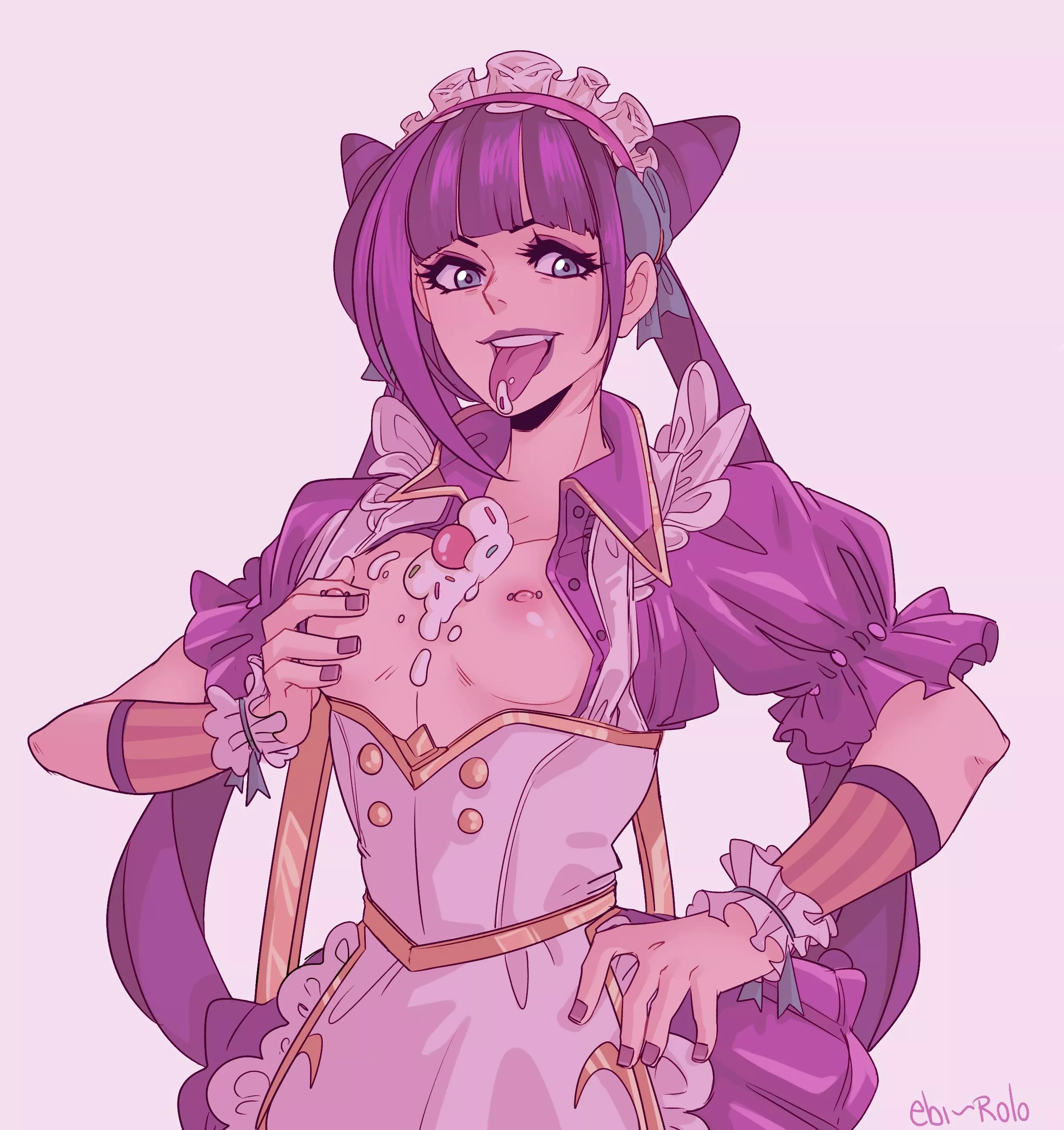 Jinx ~ soft cream ( Ebi-Rolo) posted by Rolochan