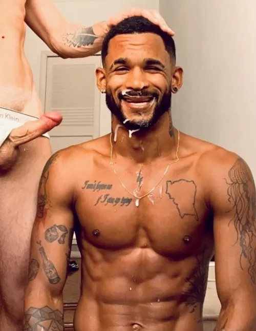 Look how happy he is now 💦 by caio-ian