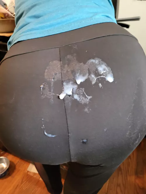 Made a mess on my leggings by ForFun2013