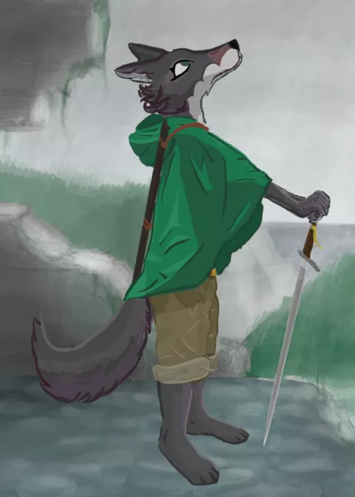 My first official sona by Agent2Duck