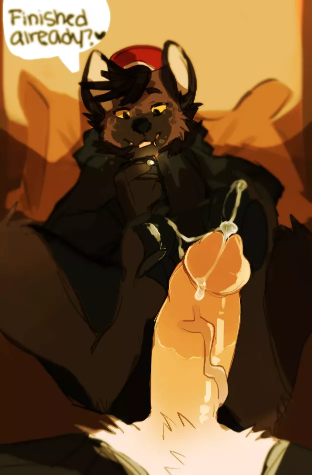 [NSFW] Finished already? 🖤 posted by Direct_To_VHS