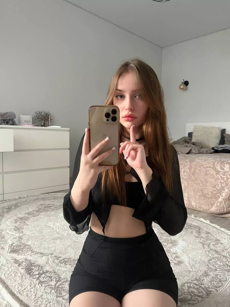 Taking a black skirt for a test 🖤 posted by RealThemea