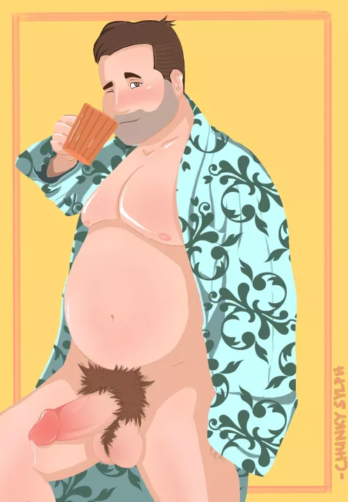 The best part of waking up.. Artist: me (@ChunkySylpho) by neveryourturn