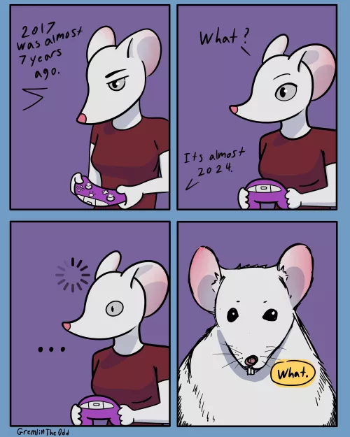 Time isn’t real by gremlintheodd