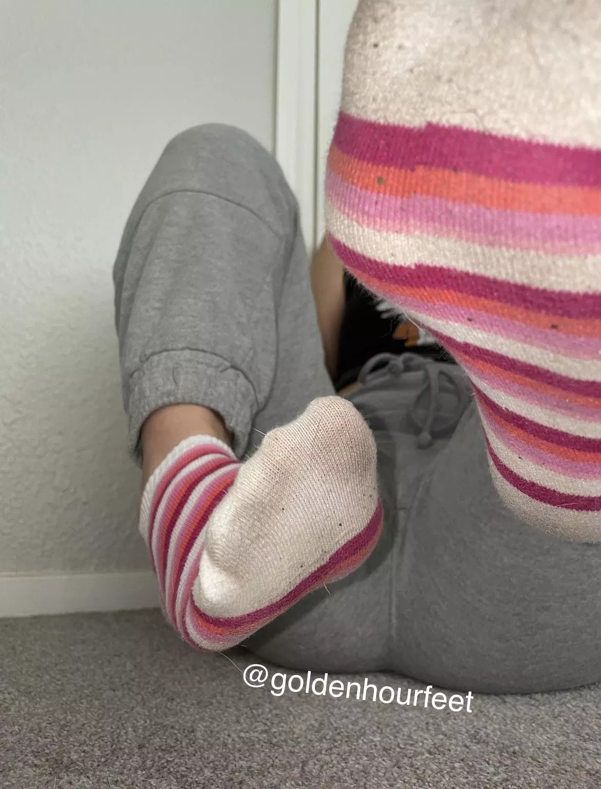 Wanna see the rest of my sock drawer? Go check my pinned post💖 posted by goldenhourfeet