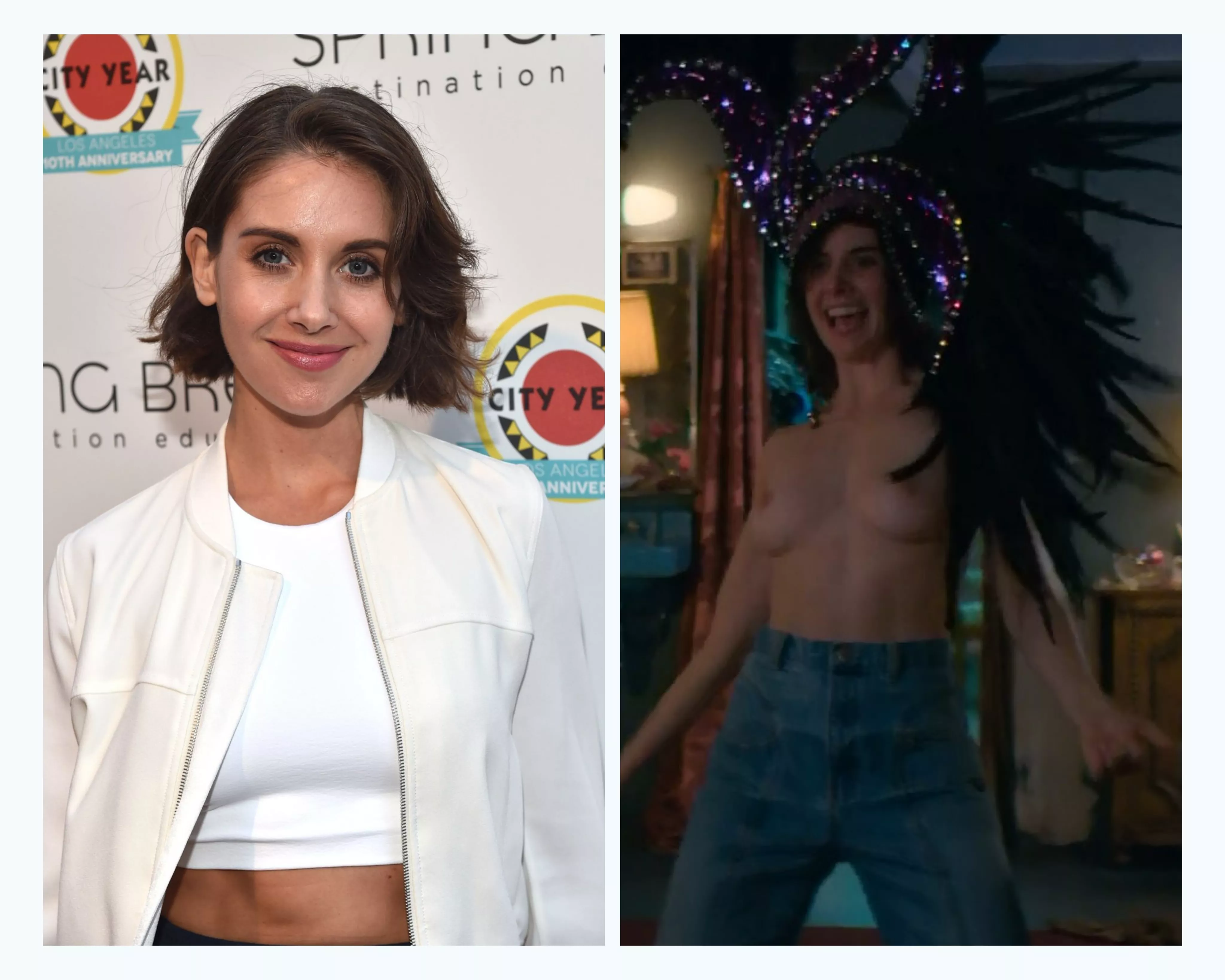 Alison Brie (on/off) posted by Slow_Owl5983