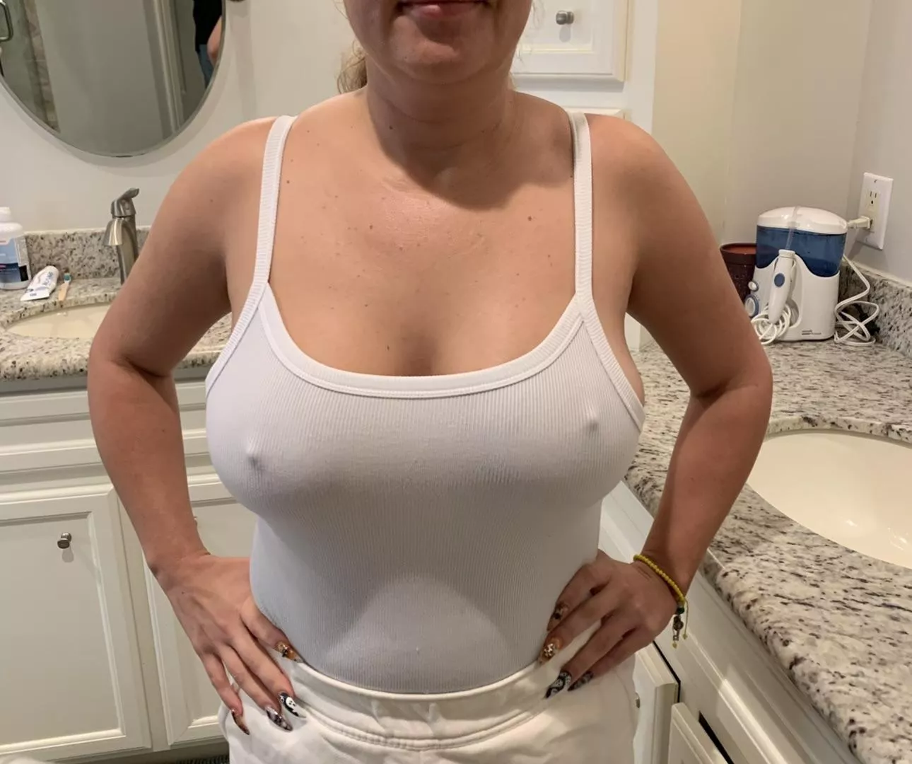 All white again today. posted by melissa-sunshine