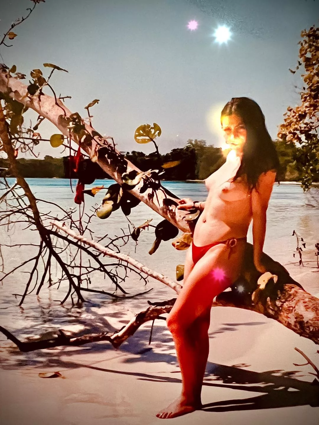 Another throwback to 22 year old me, 1998 in Jamaica. posted by inspirednudist