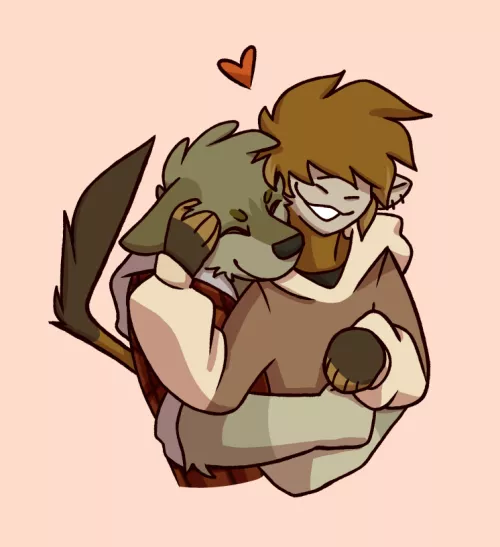 Assigned my bf a fursona by voxaz