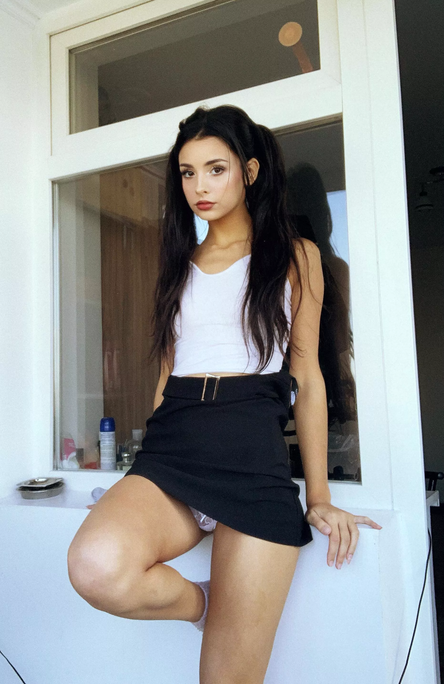 I know that you love really cute face babes with dark hair posted by Comfortablge