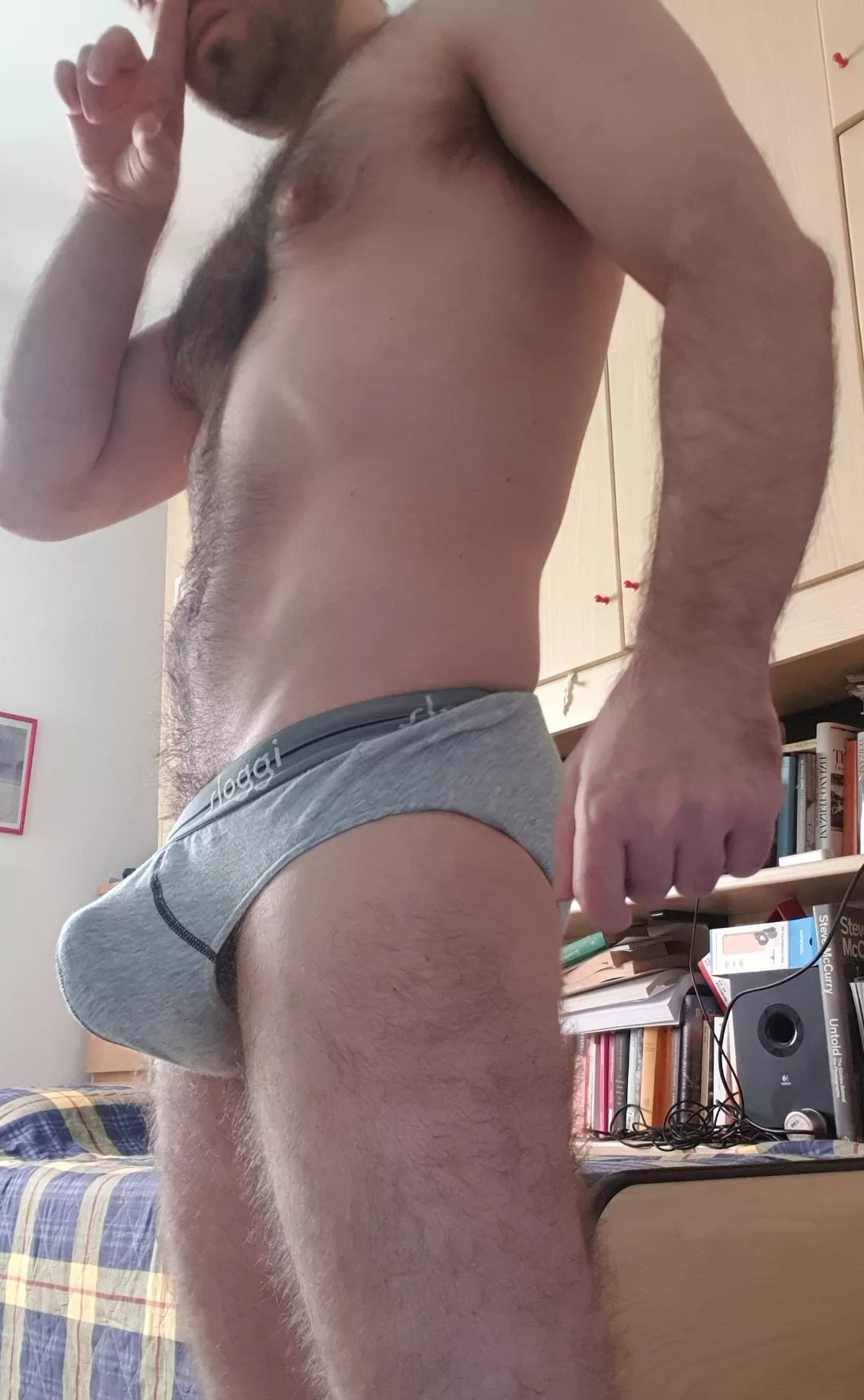 I think is some weeks you can see my undewear much larger, are you happy about that? posted by Naughty_Alex1