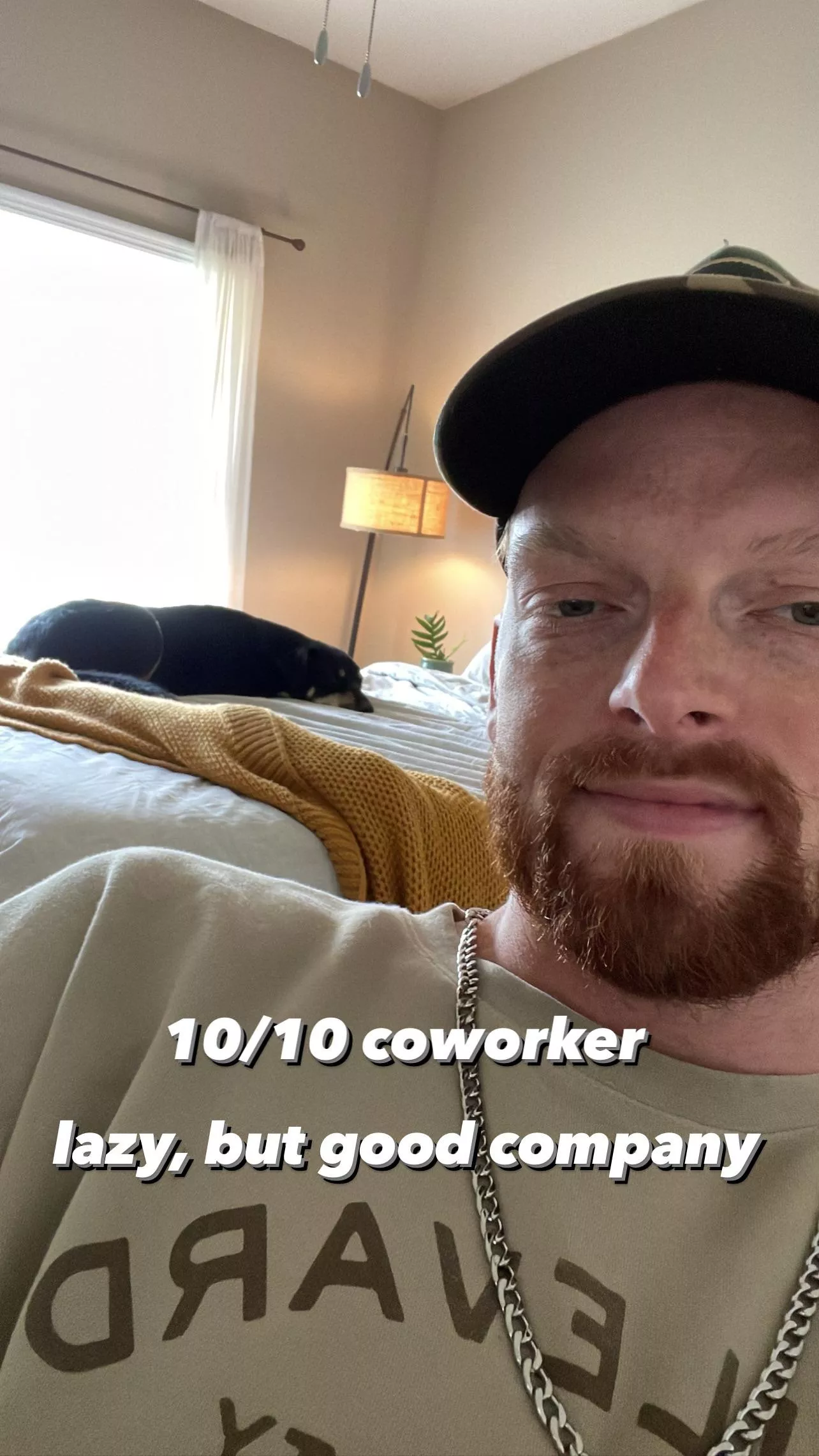 just out of a 3.5 year relationship. thankful for my main man getting me through it 🤝 posted by throwwmetfaway