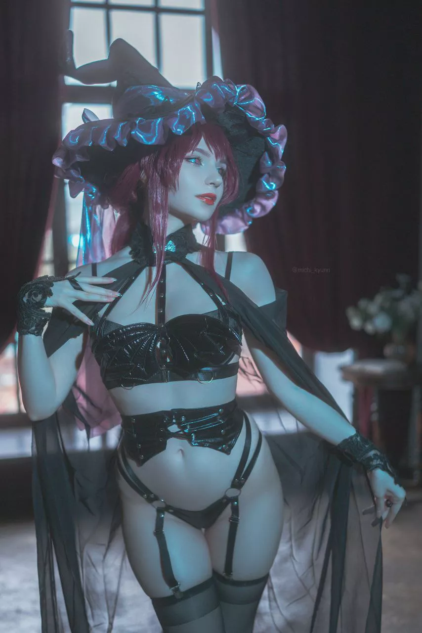 Kafka from Honkai star rail by michi_kyunn posted by michi_kyunn