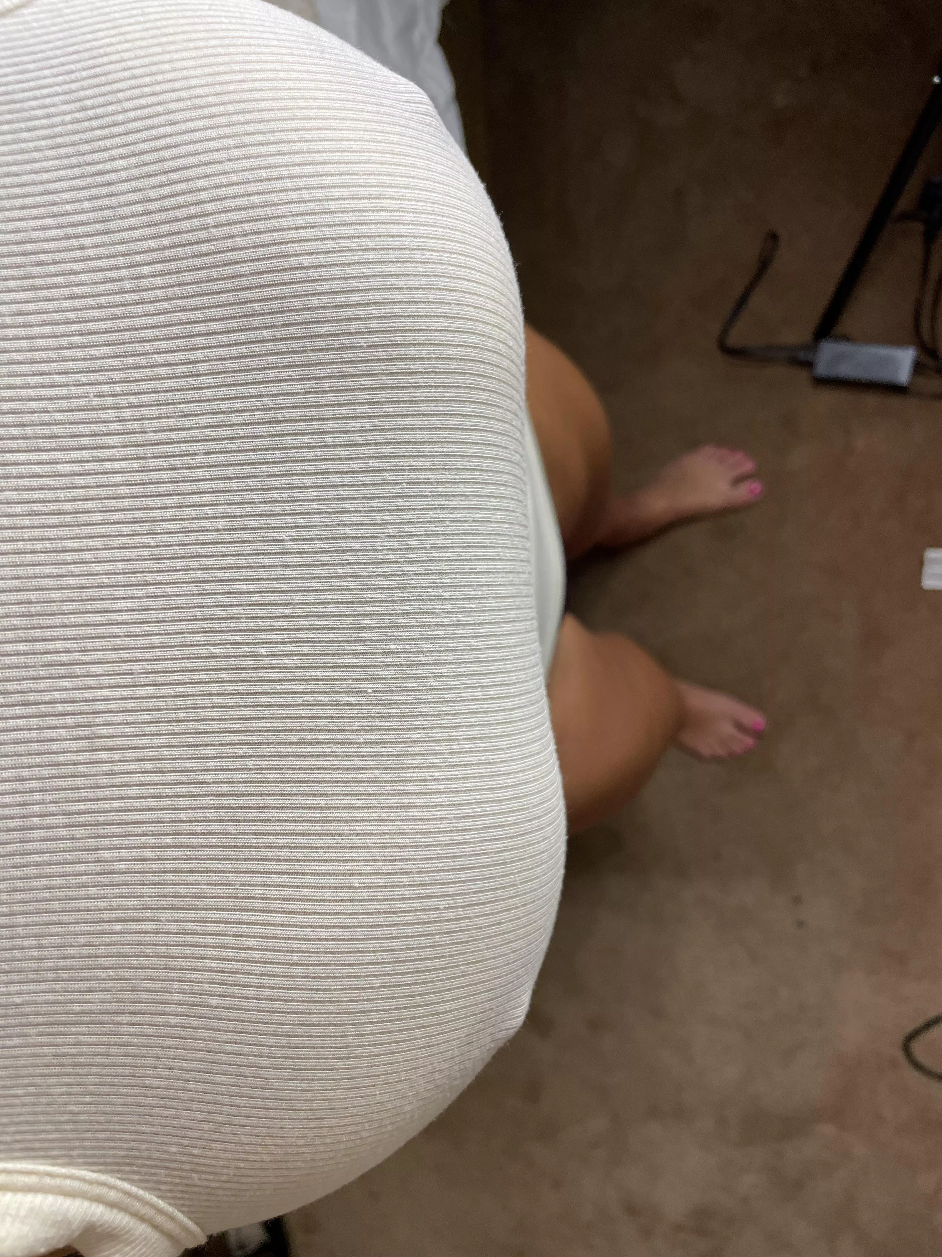 The perfect POV of my Braless top! posted by fitnesswife1983