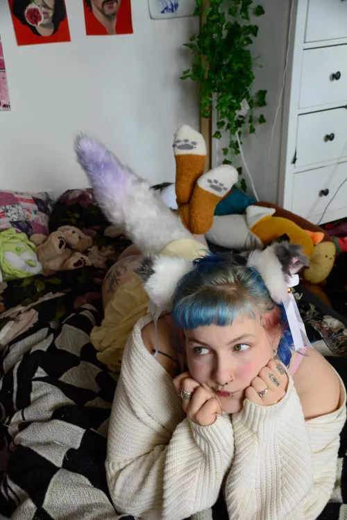 Thinking about, how a butt plug tail would suit me ;) by FreakingTrap