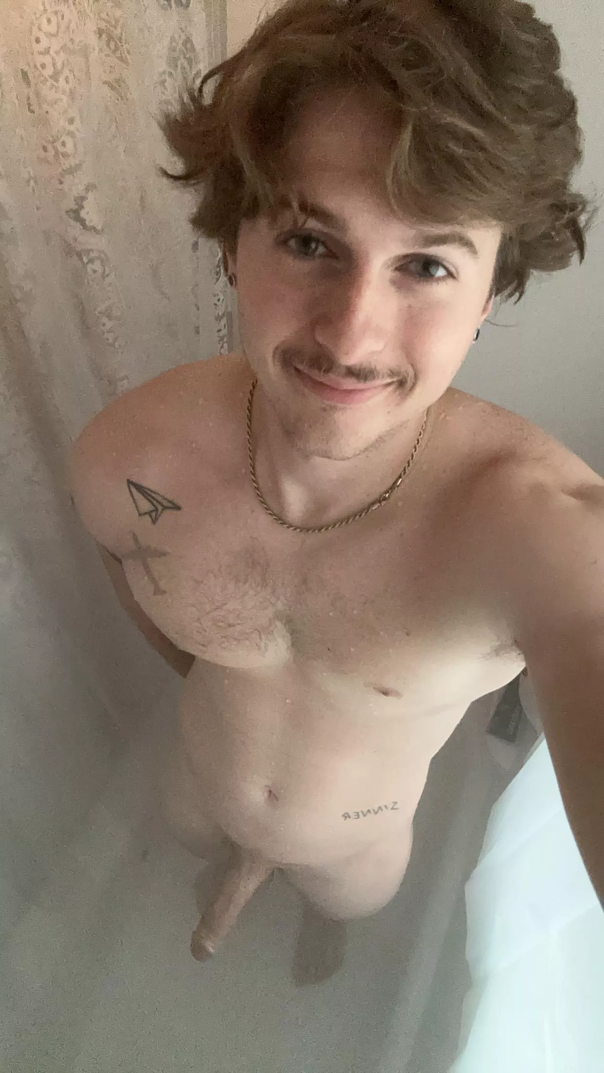 25 (m) post workout shower posted by Weak-Replacement7144