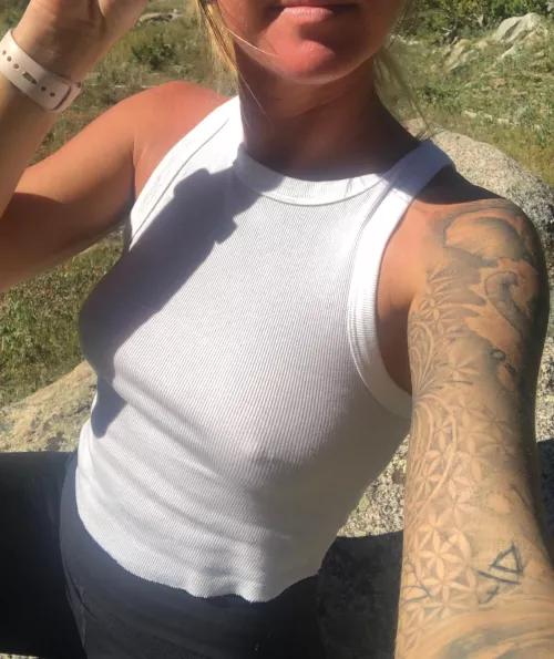 I love how my tits look under my thin tank top by ElizaMoorexx