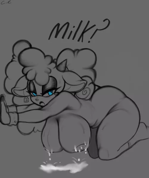 Lanolin down at the farm (Artist:ChampChidi) by White-Whiskey